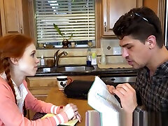 Tiny brother sister br teen railed hard by older tutor