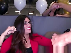 Cfnm hos stroke cocks at real sweaty mom fucked party