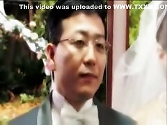 Japanese Bride fuck by in law on dog and girls xxx video day
