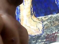 appealing silver dad drilled by ebony teen muscular