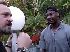 STEPDAD IS WATCHING WHILE A BBC IS FUCKING HIS STEPDAUGHTER