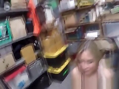 Real shoplifter caught and fucked