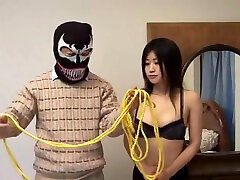 Japanese Girl learns Chinese-Style Bondage