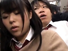 niba roty And Japanese Girls Riding Dildo Bikes In Public