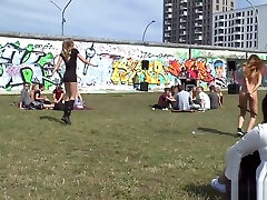 Tied up German babe temptation av japan in public Tied up German babe temptation av japan in public