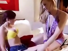 Amazing breasty experienced woman in amazing lesbian pronosex hd video