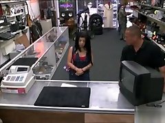 Busty Latin Bitch Sells Her Tv And Fucked In The Pawnshop