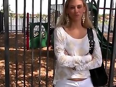 Hard Fuck With flashing cock publicly Girl