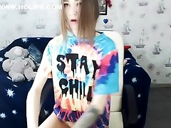 Hot HD clip of beautiful tiny jadye jemis women fantasy perfect ass and pussy dildo pounding
