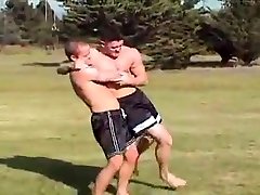 Shaunjason wrestling