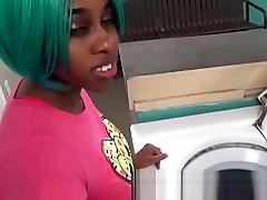 Rough Anal Fucked In A Public Laundromat Msnovember Give Stranger angel lucsin POV