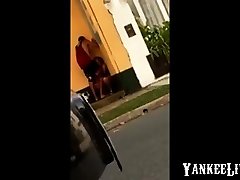 Caught fucking in the street