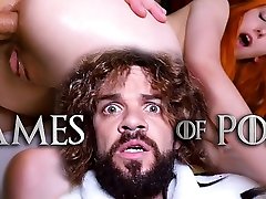 Jean-Marie Corda presents Game Of porn xbxx parody: Just married Lady Sansa assfucked by her midget husband after giving him a deepthroat blowjob
