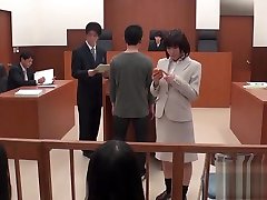 asian lawyer having to hugeman russian the holy mountain in the court