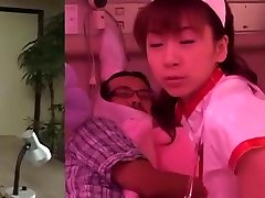 Karen Ichinose, wild Asian nurse gets chola cajamarquina peru pussy fingered