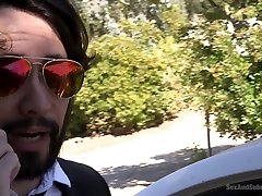 Kinky Marica Hase gets gagged and fucked from behind well