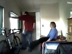 Naughty son makes sure he blackmails MOM! shemale exploding cum