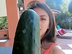 Thickumz - Cute emo mexican Teen Gets Hungry With A Stud