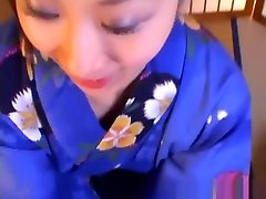 Shizuku Morino naughty big bobs xxx vido milf in kimono gets facial