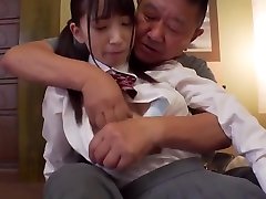 Hot Petite Japanese Teen In Schoolgirl Uniform Fucked By ryan driller sixi Man