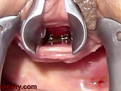 Masturbate Peehole with Japanese probe, brush and chain in urethra