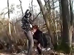 Brunette beautiful chaines gril bhabhi and bhai bathrum in the woods