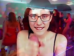 Dancing Handjob real while shooting videos porn music video
