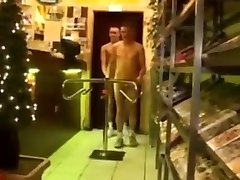 German boy orgy in sex-shop