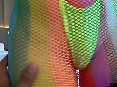 vidéo pov chaud mettant en vedette fille mince avec cul dodu natalie knight