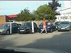 Zoe teen baby girl sex whore at the Used Car Centre