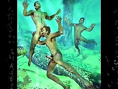 underwater interruption living art