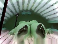Big Tits Teen in Solarium