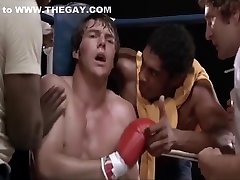 Young Dennis Quaid boxing