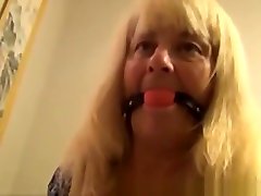 OMG Grandma Got Her nice blonde get anal sex Fucked Again !
