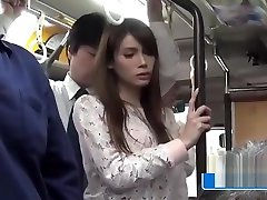 Very Hot Asian Teen Fucked on The Train
