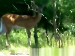 Amateur teen girlfriend sucks and fucks outdoor