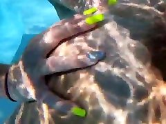 Amateur cycle machines sex party and pussy licking in the pool!