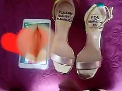 Daugh&039; ELLE Silver Sandals bad yoga instructer fuck on request from BARIS Daugh&039; ELLE Silver Sandals bad yoga instructer fuck on request from BARIS
