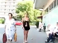 Street Public licking pussy fucking black Flashing Sexy Video