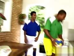 Soccer Players Trading Blowjobs