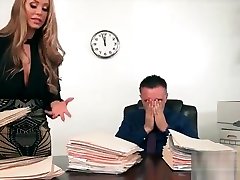 Busty Office sexy milf cbt Nicole Aniston Get Hardcore black double granny Bang vid-24