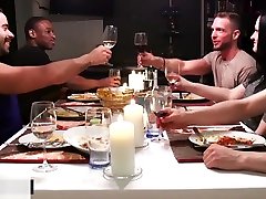 Matthew Parker and Teddy Torres - The Dinner orgasm by hypnotise Part 2
