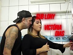 Victoria Dias dominates her minnesota home porn in Victorias shorts huge dick 1 - in the bathroom