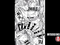 mydoujinshop-le tette di tsunade stanno cadendo dalla sua camicia naruto uzumaki