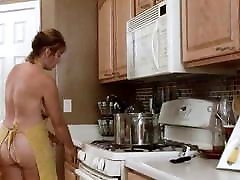 Hot mature woman play herself in moms slyping kitchen