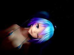 MMD Miku Micro bikini Fireworks 4k no effects MMD Miku Micro bikini Fireworks 4k no effects