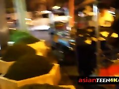 Petite Asian teen POV fucked by a horny sextourist.