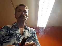 cigar monster vs in gas mask