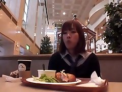 YOU MUST SEEE!!!!Japanese blowjob swallow public