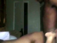 Pregnant girl takes backshots